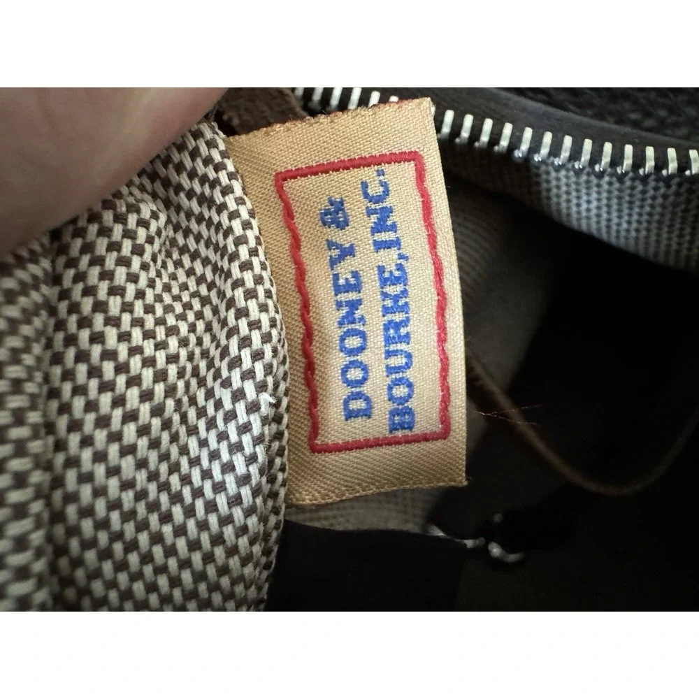 Dooney & Bourke Brown Pebble Grain Leather Hobo Shoulder Bag